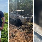 Empresário é encontrado morto em caminhonete incendiada