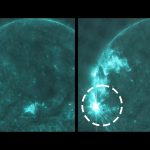 Explosões violentas no Sol causam apagão de rádio em várias