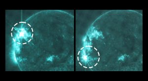Explosões violentas no Sol causam apagão de rádio em várias