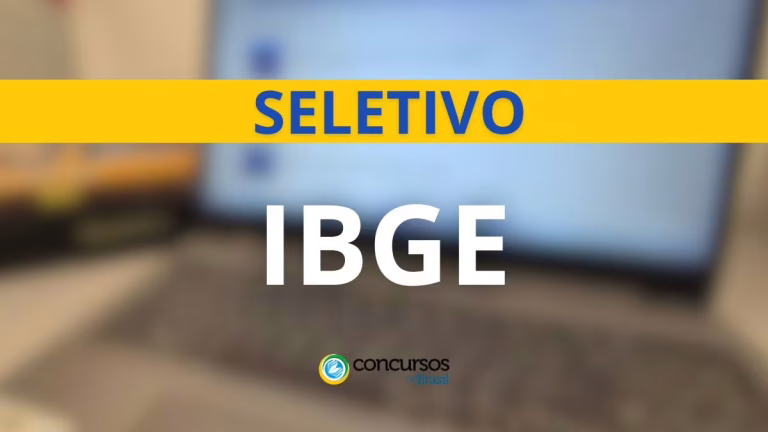 IBGE libera editais com 9.590 vagas para cargos de nível