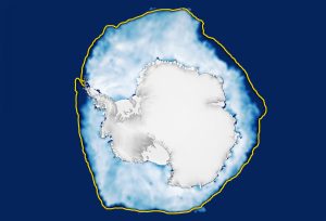 Inverno de 2025 registra baixa histórica do gelo na Antártica