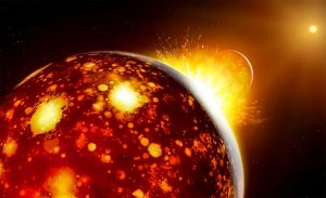 Lua e Terra surgiram de “choque” entre vizinhos, revela pesquisa