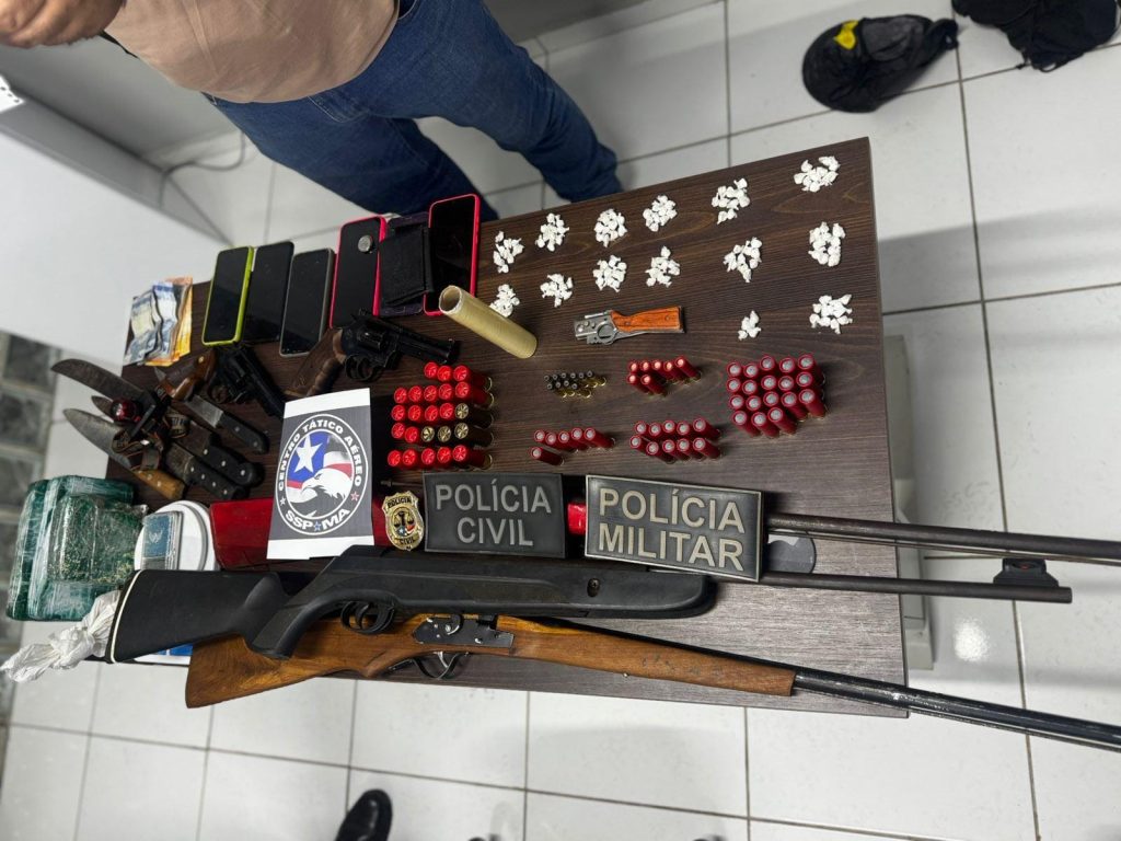 Megaoperação prende quatro integrantes de facção criminosa