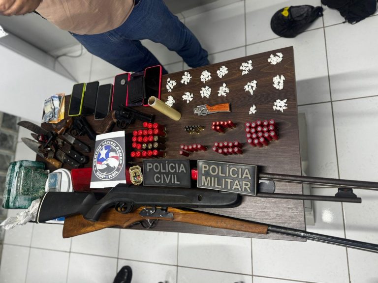 Megaoperação prende quatro integrantes de facção criminosa