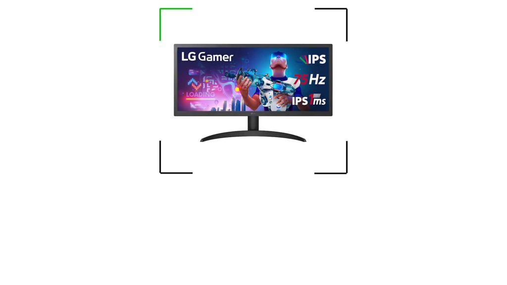 Monitor ultrawide com oferta de Black Friday: modelo da LG