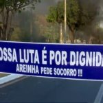 Moradores da Areinha bloqueiam Av. dos Africanos em protesto por