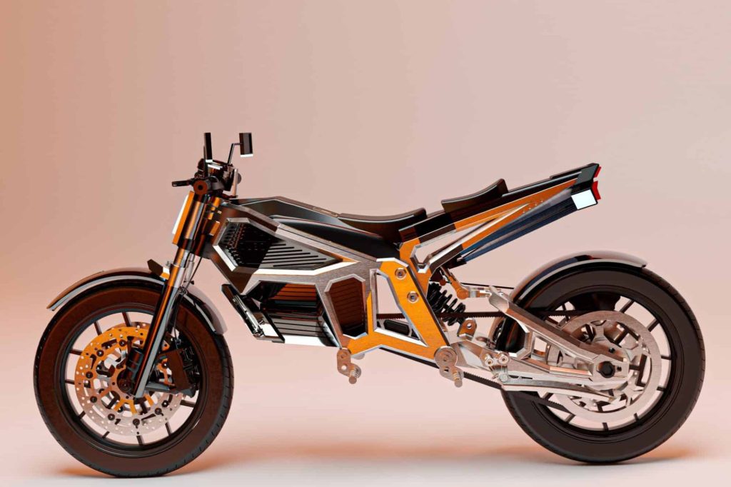 Moto com painéis solares retráteis promete recarga própria