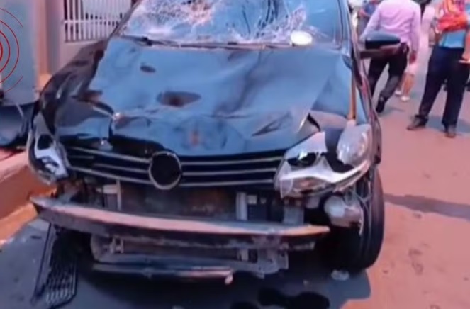 Motorista atropela 8 pessoas que estavam em calçada