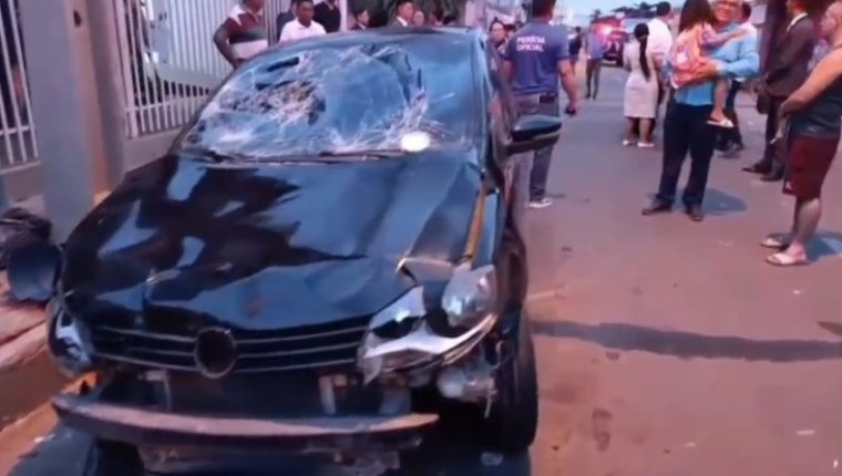 Motorista embriagado atropela oito pessoas em Imperatriz