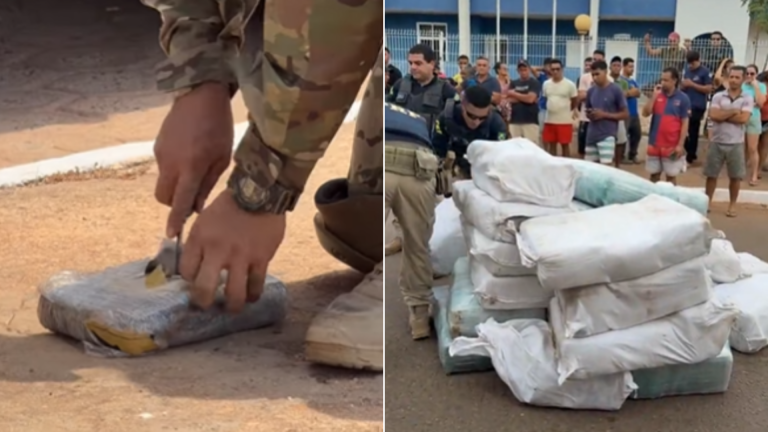 PRF apreende grande quantidade de drogas em carreta