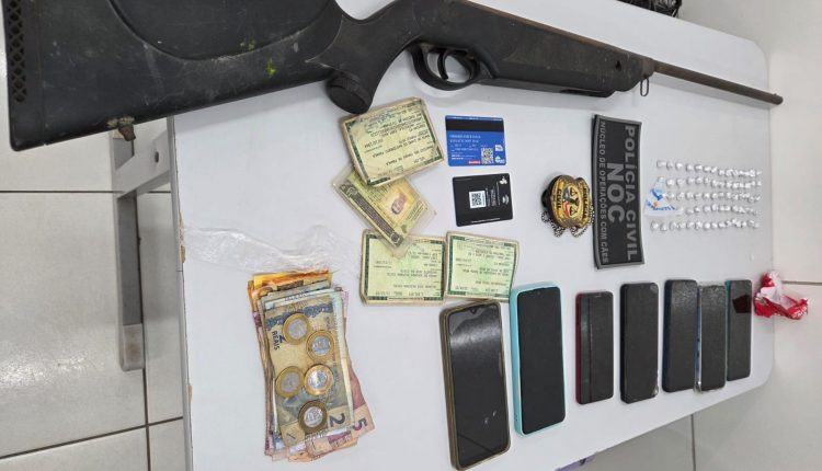 Polícia Civil apreende drogas e arma em motel de Timon