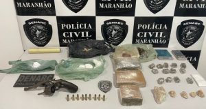 Polícia prende casal suspeito de tráfico em operação em Matões