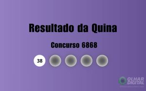 Quina 6868: veja resultado de hoje, sábado (01)