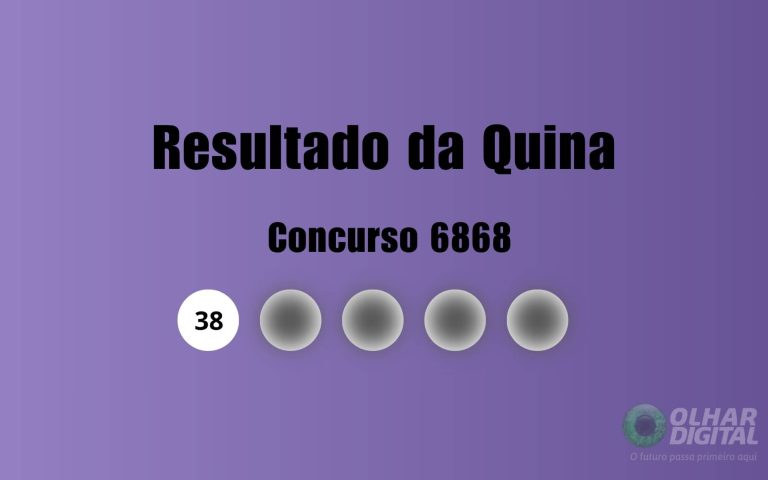 Quina 6868: veja resultado de hoje, sábado (01)