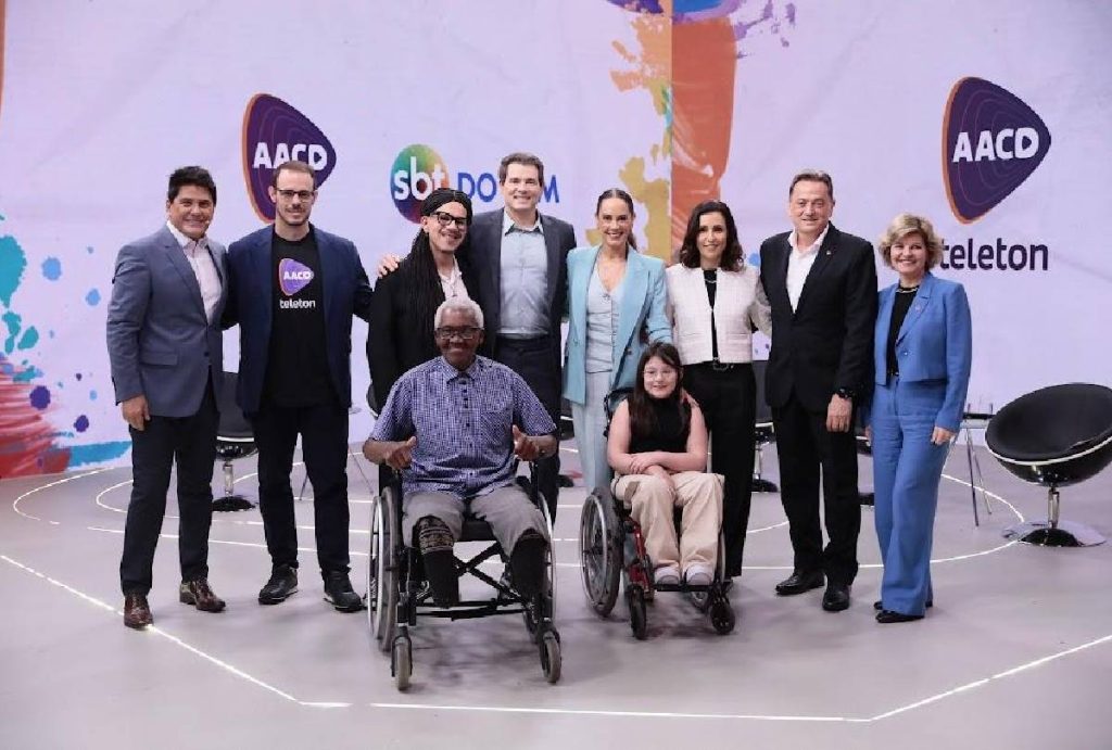 SBT monta esquema especial para a transmissão do Teleton; confira