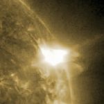 Sol registra segunda erupção mais forte do ano em menos