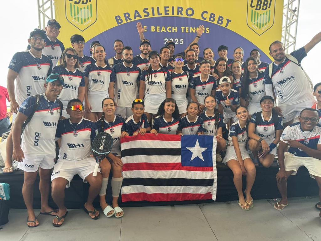 Time Maranhão conquista títulos no Brasileiro de Beach Tennis 2025