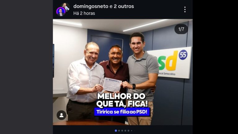 Tiririca troca de partido para concorrer em nova eleição