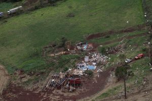 Tornado F3 no Paraná é um dos maiores registrados no