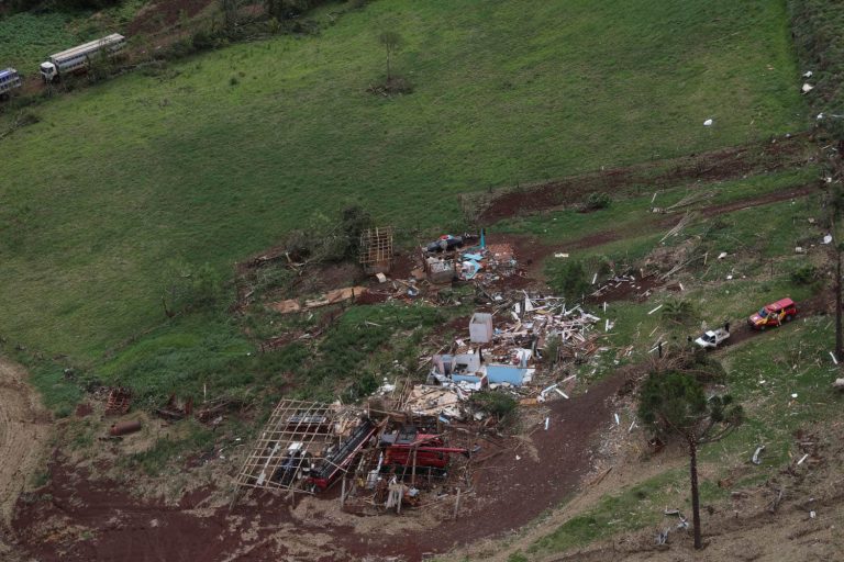Tornado F3 no Paraná é um dos maiores registrados no