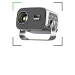 Transforme a sala em cinema: mini projetor compacto com foco