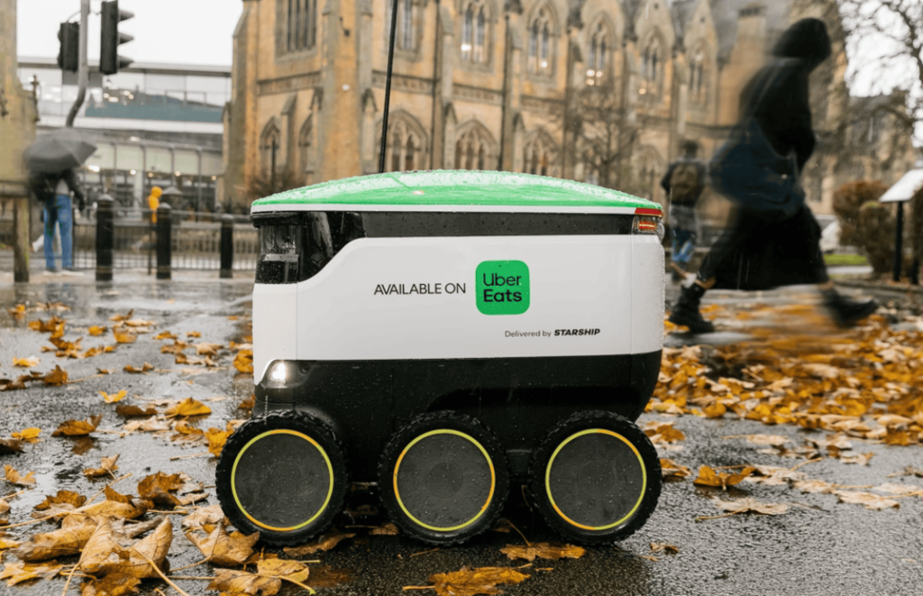 Uber Eats vai entregar comida usando robôs autônomos na Europa