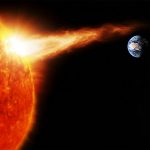 Último disparo de mancha solar em fúria contra a Terra