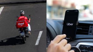 ​​A nova aliança: iFood e Uber se unem em meio