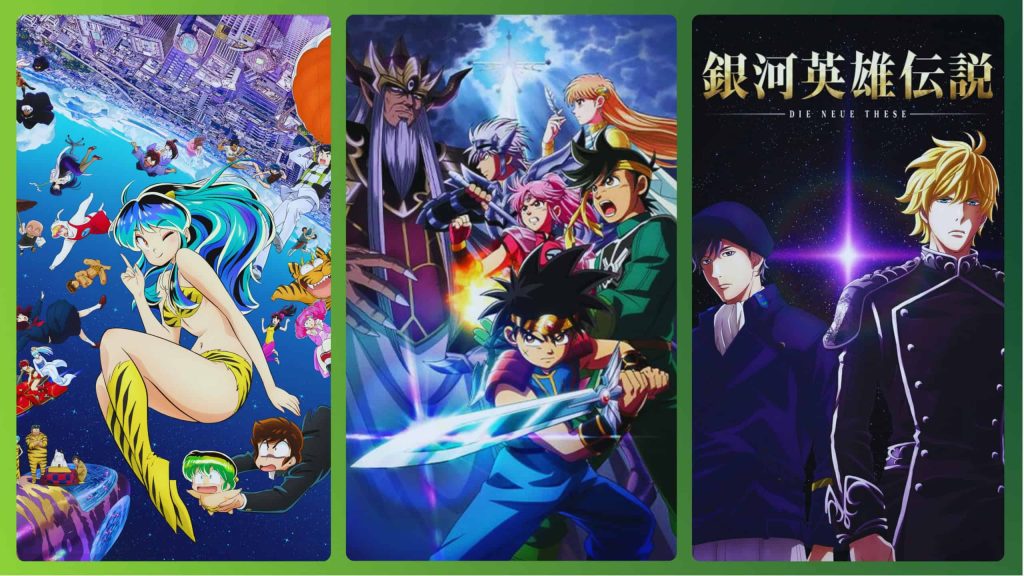 10 animes clássicos que ganharam remakes modernos e onde assisti-los