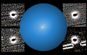 3I/ATLAS exibe jatos oscilantes na anticauda e tem rotação acelerada