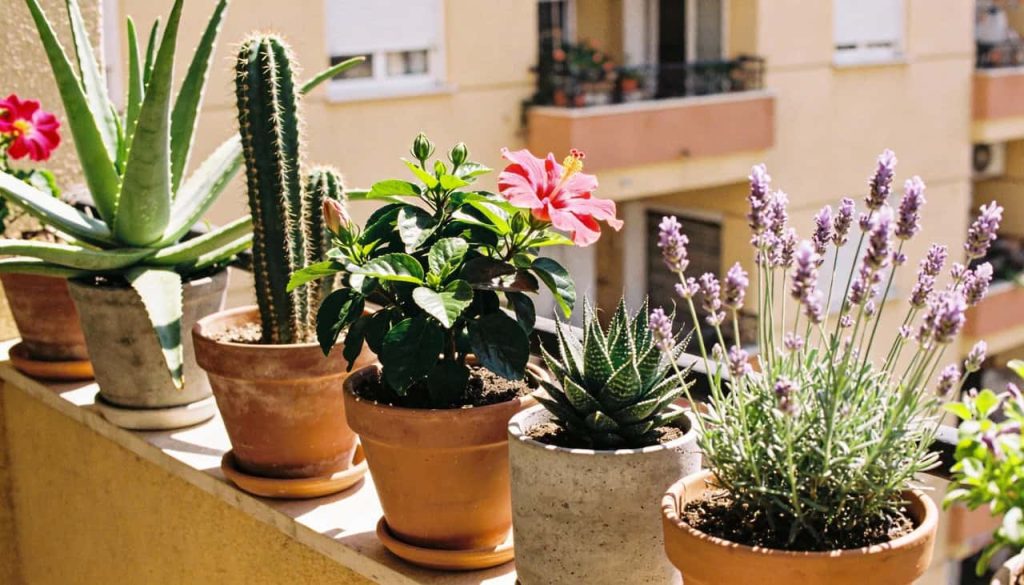 5 plantas resistentes ao sol que transformam sua varanda com