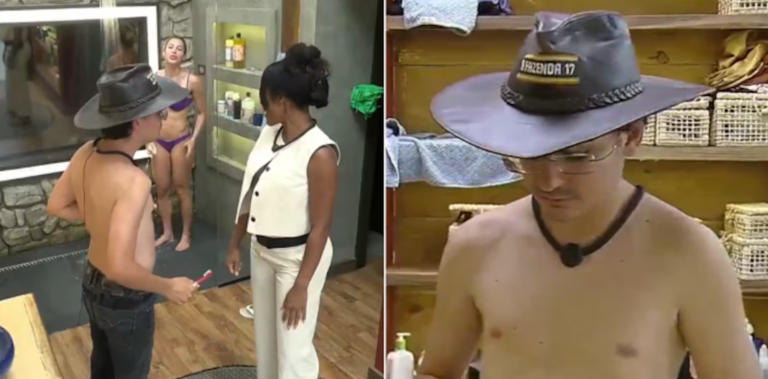 A Fazenda 17: Dudu Camargo se recusa a tomar banho