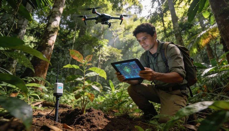 A tecnologia está ajudando a salvar espécies raras de plantas