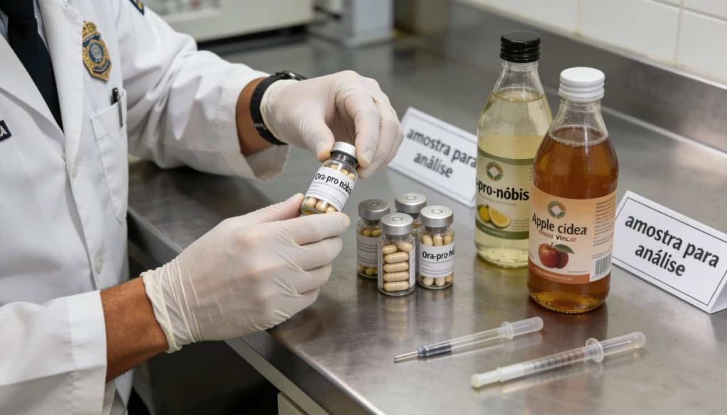 Anvisa proíbe suplementos alimentares, vinagre de maçã e produtos com creatina