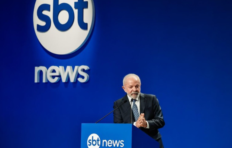 Ao vivo no SBT, Lula revela desespero de Silvio Santos