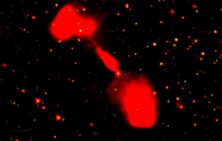 Astrônomos descobrem mais de 50 quasares gigantes com jatos de