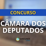 Câmara dos Deputados abre concurso com 70 vagas e iniciais