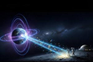 Campo magnético da Terra “transporta” atmosfera até a Lua