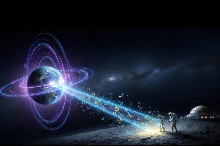 Campo magnético da Terra “transporta” atmosfera até a Lua