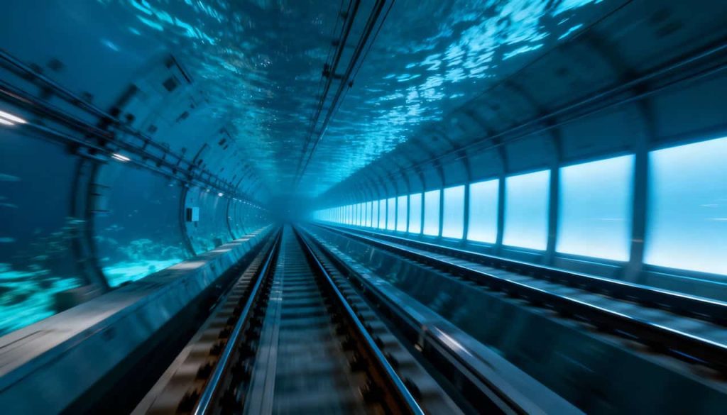 China constrói super túnel subaquático de alta velocidade que surpreende