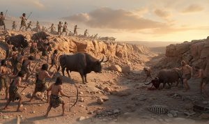 Como a caça em massa moldou a sobrevivência humana há