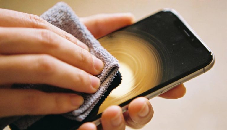 Como limpar a tela do celular sem danificar o vidro