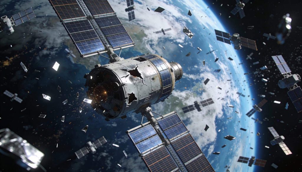 Como o lixo espacial pode derrubar a internet do futuro?