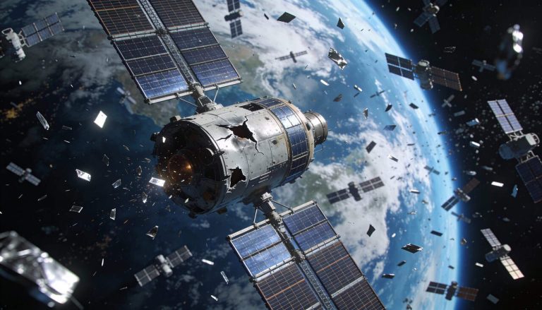 Como o lixo espacial pode derrubar a internet do futuro?