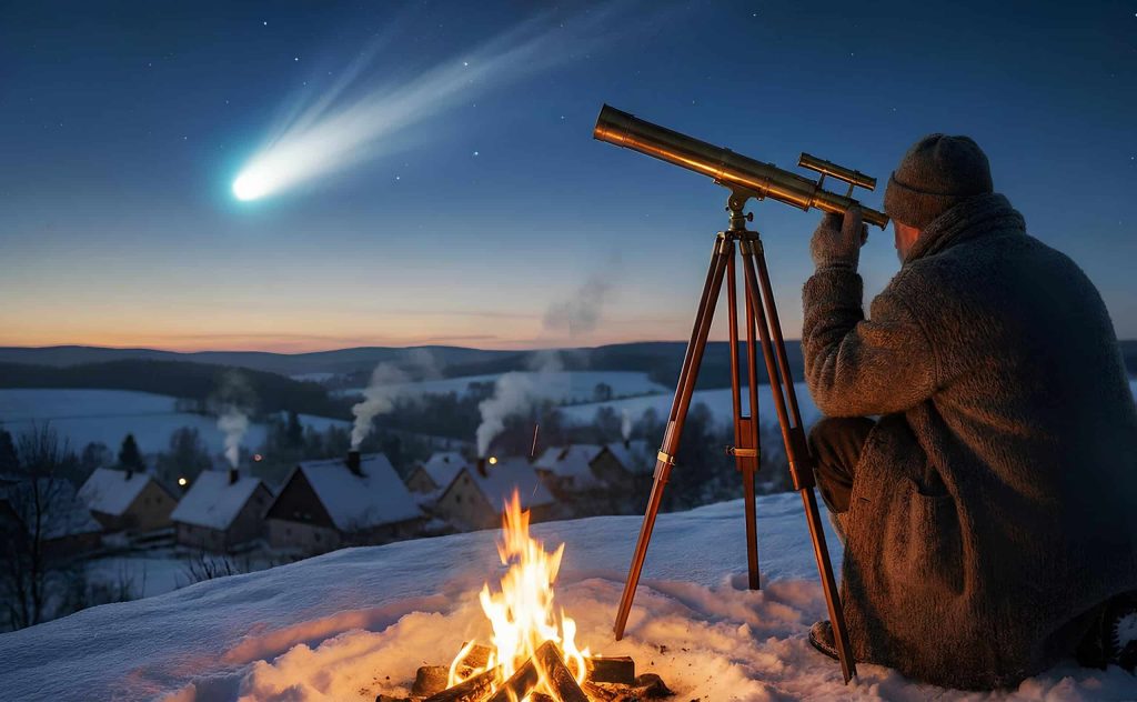 Como um “cometa de Natal” mudou o que se sabia