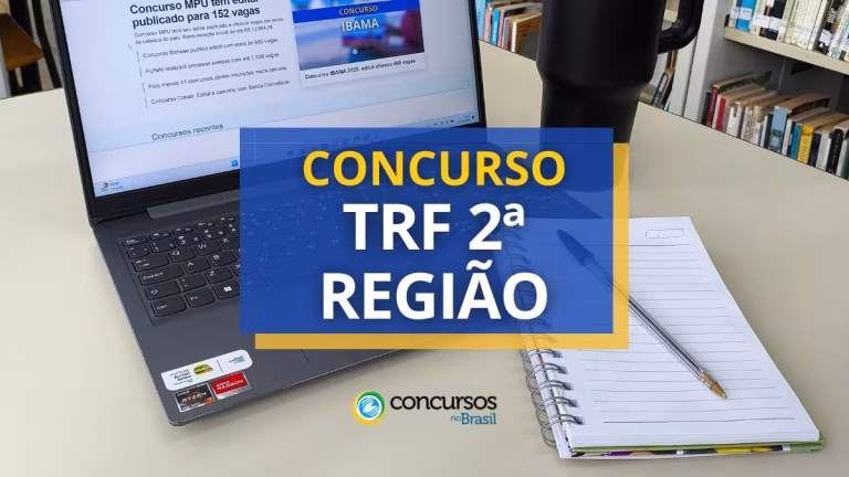 Concurso TRF 2ª Região lança edital com iniciais de R$