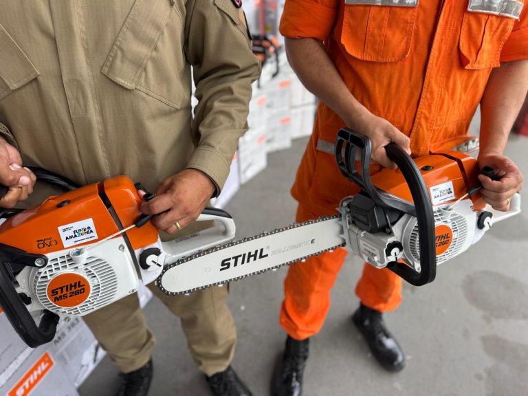Corpo de Bombeiros do Maranhão recebe 120 motosserras para reforçar