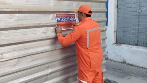 Corpo de Bombeiros interdita imóvel no Centro de São Luís