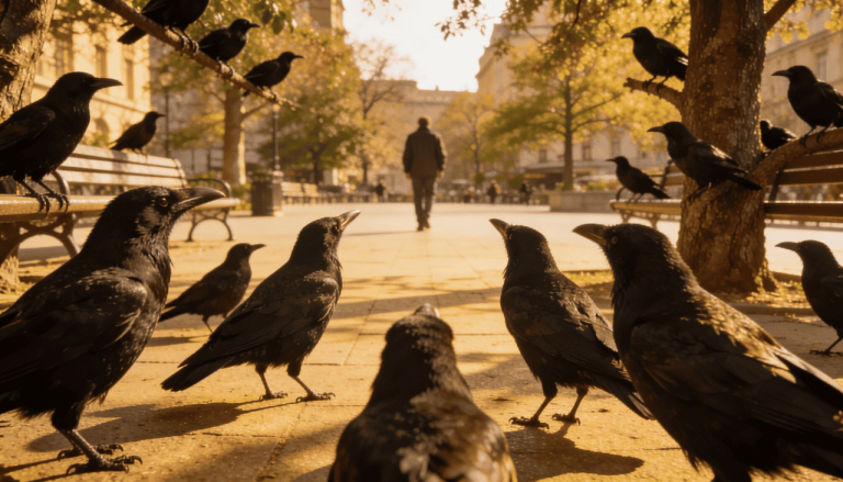 Corvos nunca esquecem um rosto e podem até guardar rancor