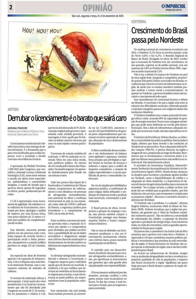 Crescimento do Brasil passa pelo Nordeste